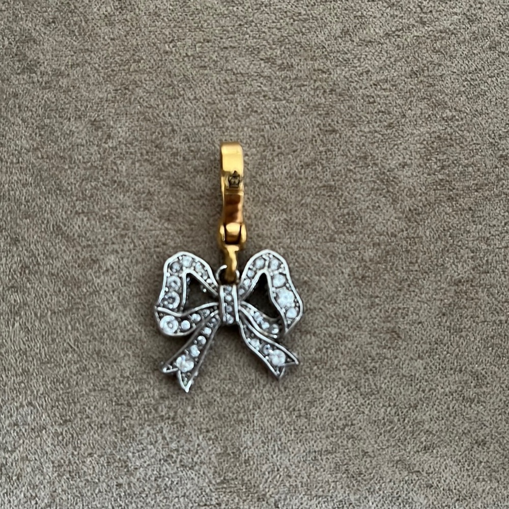 Juicy couture bow charm